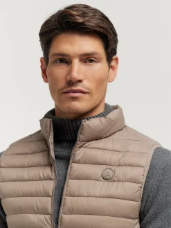 Chalecos<Alvaro Moreno CHALECO NIRO Camel