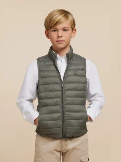 Cazadoras Y Chalecos<Alvaro Moreno CHALECO NIRO KIDS Verde