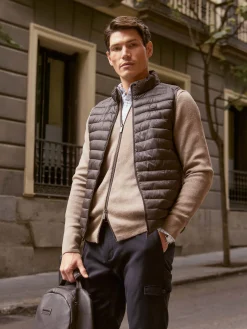 Chalecos<Alvaro Moreno CHALECO NIRO MARRÓN Marrón