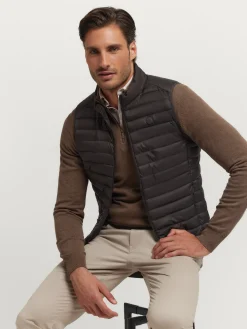 Chalecos<Alvaro Moreno CHALECO NIRO MARRÓN Marrón