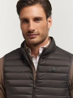 Chalecos<Alvaro Moreno CHALECO NIRO MARRÓN Marrón