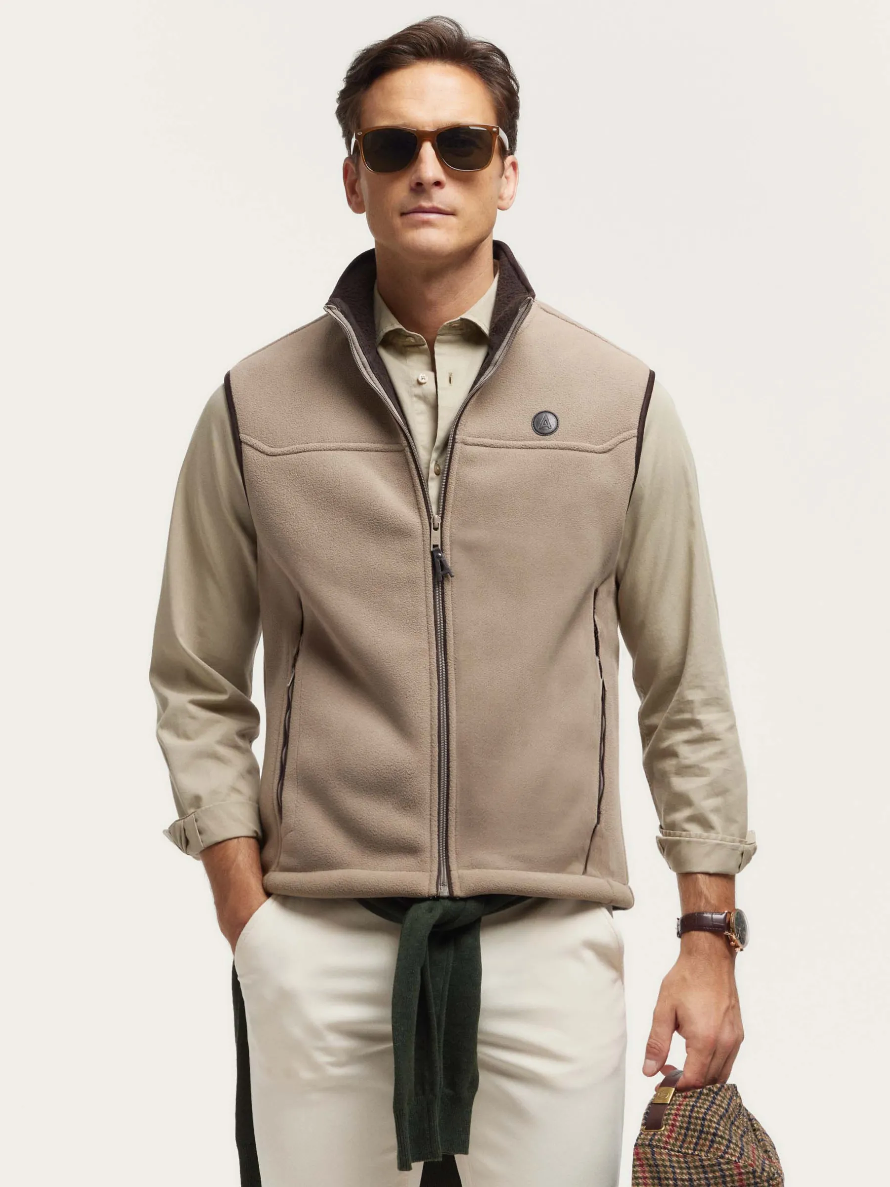 Chalecos<Alvaro Moreno CHALECO SIERRA Beige