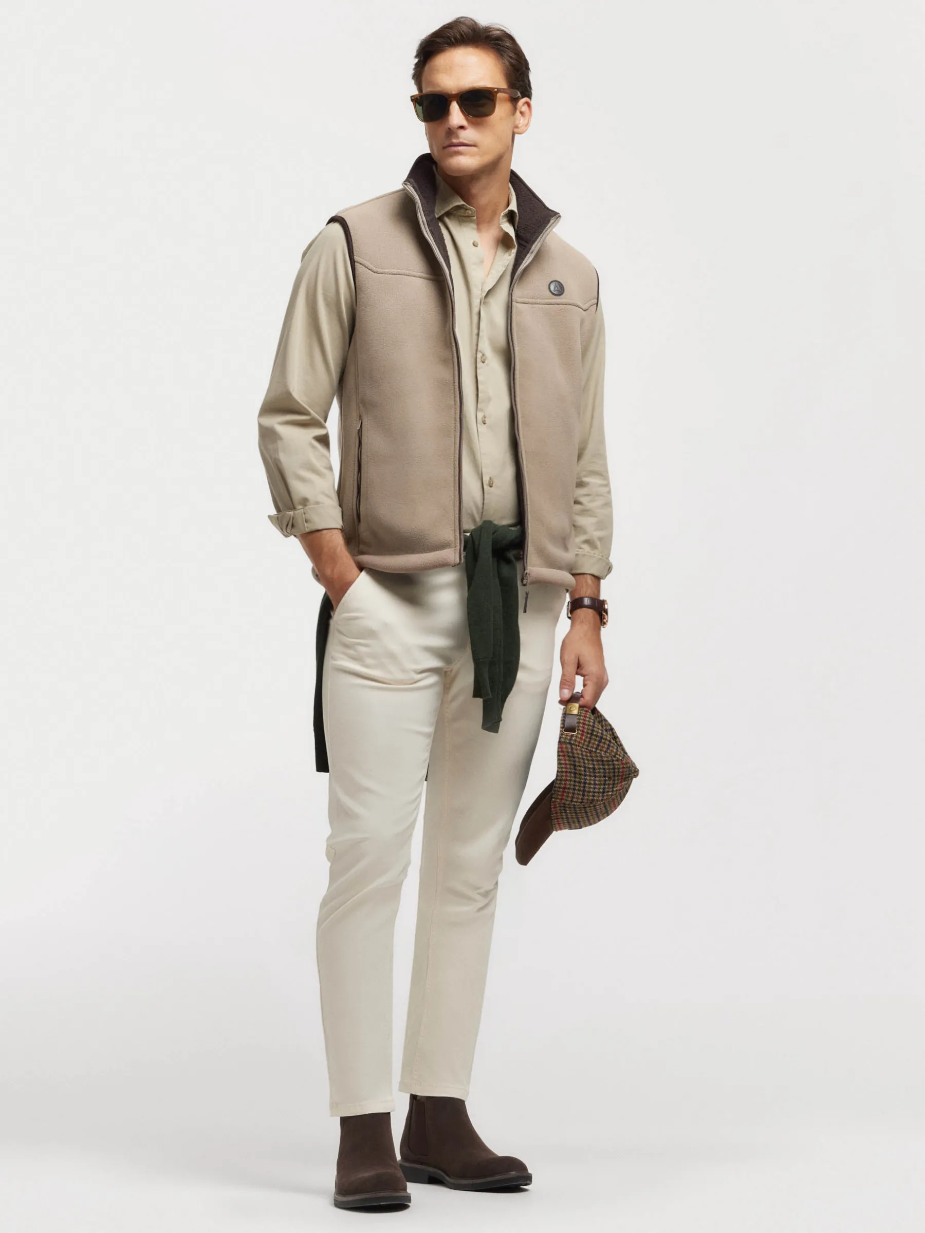 Chalecos<Alvaro Moreno CHALECO SIERRA Beige