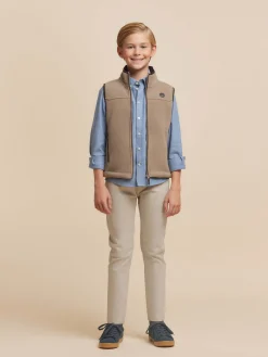 Cazadoras Y Chalecos<Alvaro Moreno CHALECO SIERRA KIDS Beige