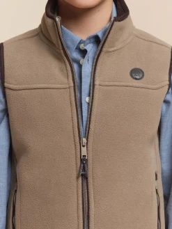 Cazadoras Y Chalecos<Alvaro Moreno CHALECO SIERRA KIDS Beige