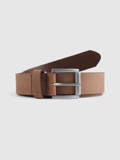 Cinturones<Alvaro Moreno CINTURON NOBUCK MARRÓN Marrón