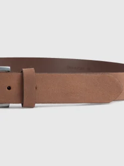Cinturones<Alvaro Moreno CINTURON NOBUCK MARRÓN Marrón