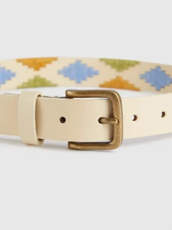 Accesorios<Alvaro Moreno CINTURON PAMPA KIDS Blanco