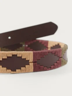 Accesorios<Alvaro Moreno CINTURON PAMPA KIDS Burdeos