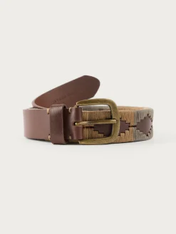 Cinturones<Alvaro Moreno CINTURON PAMPA PIEL Camel