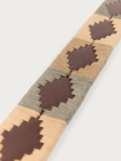 Cinturones<Alvaro Moreno CINTURON PAMPA PIEL Camel