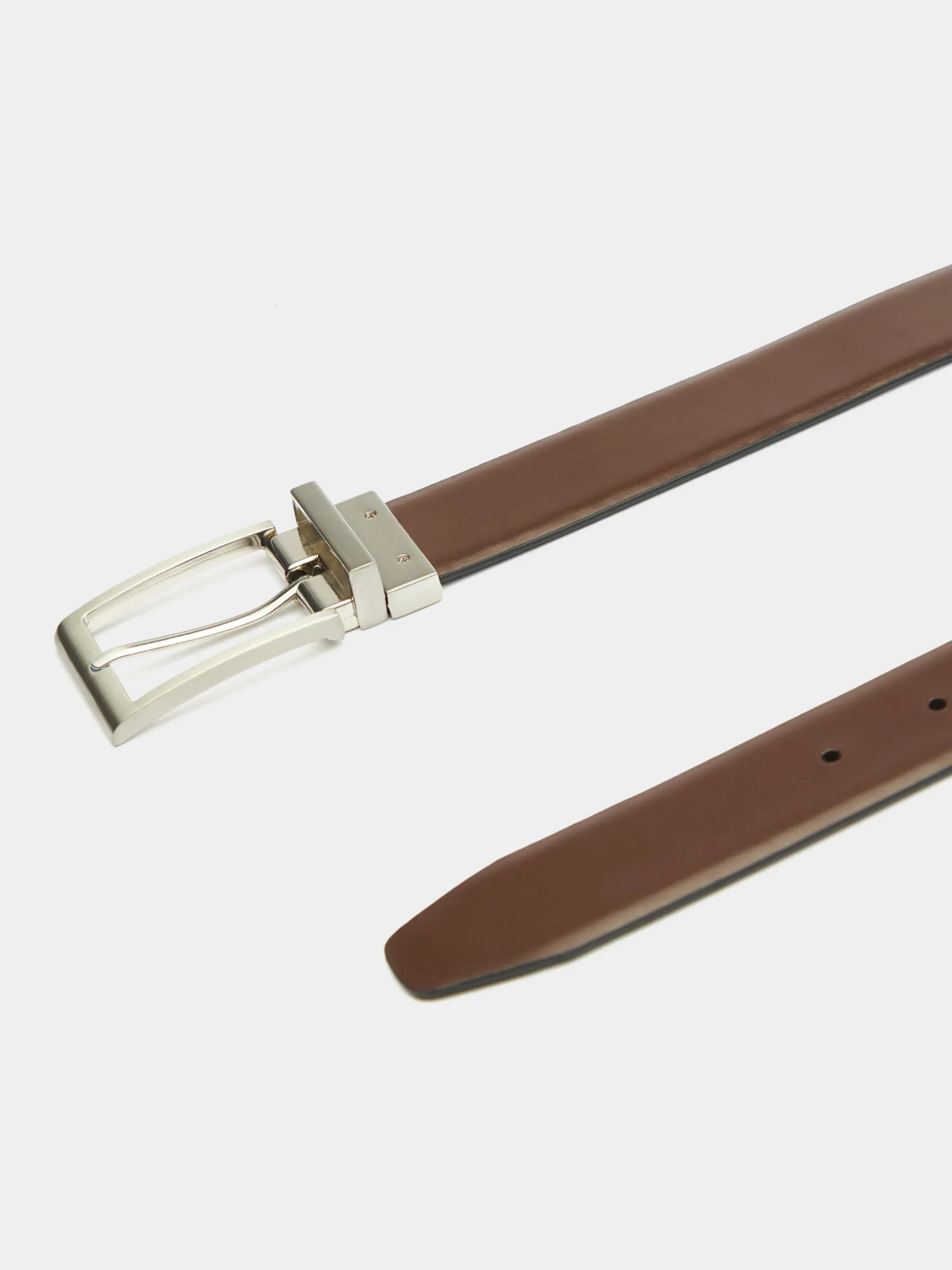 Cinturones<Alvaro Moreno CINTURON REVERSIBLE SKIN Negro