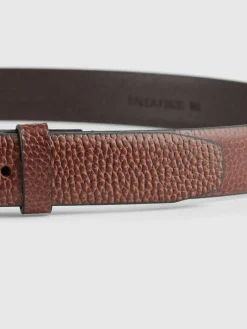 Cinturones<Alvaro Moreno CINTURON VESTIR LEATHER MARRÓN Marrón