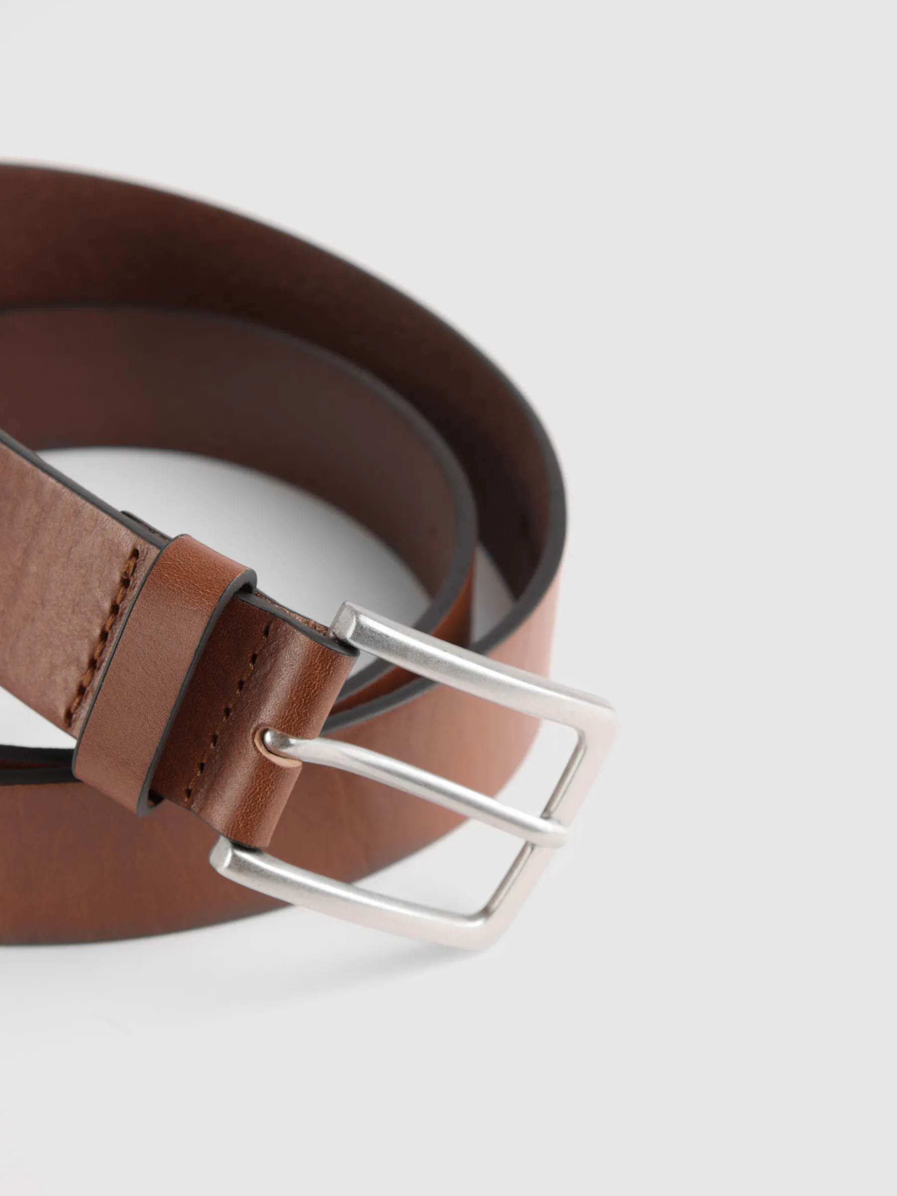 Cinturones<Alvaro Moreno CINTURON WESTERN Camel