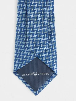 Corbatas|Corbatas<Alvaro Moreno CORBATA JACQUARD MF Azul