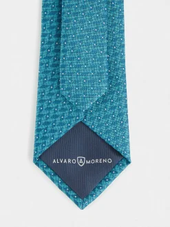 Corbatas|Corbatas<Alvaro Moreno CORBATA JACQUARD MF Azul