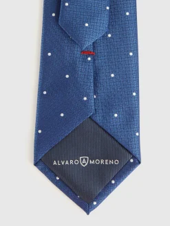 Corbatas|Corbatas<Alvaro Moreno CORBATA JACQUARD MF Azul