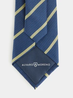 Corbatas|Corbatas<Alvaro Moreno CORBATA JACQUARD MF Azul