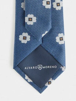 Corbatas|Corbatas<Alvaro Moreno CORBATA JACQUARD MF Azul