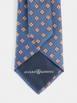 Corbatas|Corbatas<Alvaro Moreno CORBATA JACQUARD MF Azul