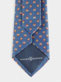 Corbatas|Corbatas<Alvaro Moreno CORBATA JACQUARD MF Azul