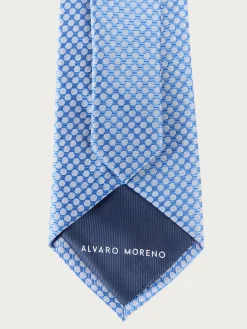 Corbatas|Corbatas<Alvaro Moreno CORBATA JACQUARD MF Azul