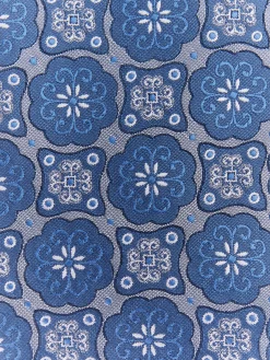 Corbatas|Corbatas<Alvaro Moreno CORBATA JACQUARD MF Azul