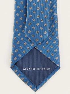 Corbatas|Corbatas<Alvaro Moreno CORBATA JACQUARD MF Azul
