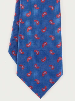 Corbatas|Corbatas<Alvaro Moreno CORBATA JACQUARD MF Azul