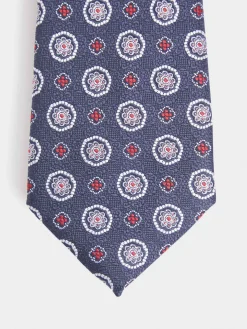 Corbatas|Corbatas<Alvaro Moreno CORBATA JACQUARD MF Azul Marino