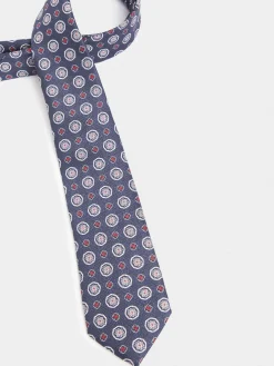 Corbatas|Corbatas<Alvaro Moreno CORBATA JACQUARD MF Azul Marino