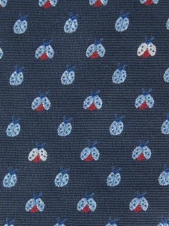Corbatas|Corbatas<Alvaro Moreno CORBATA JACQUARD MF Azul Marino