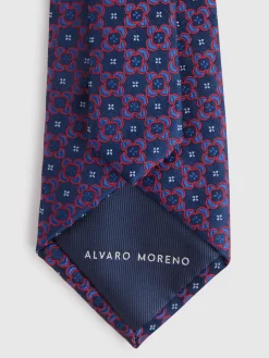 Corbatas|Corbatas<Alvaro Moreno CORBATA JACQUARD MF Azul Marino