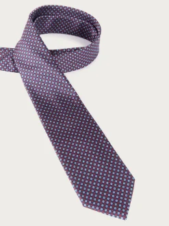 Corbatas|Corbatas<Alvaro Moreno CORBATA JACQUARD MF Azul Marino