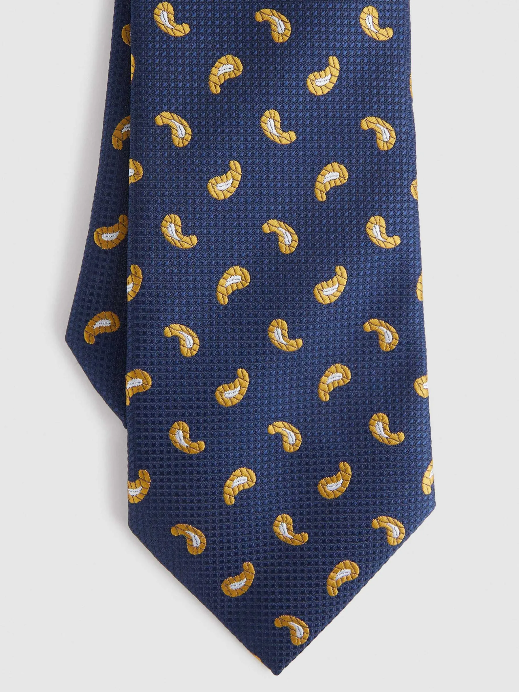 Corbatas|Corbatas<Alvaro Moreno CORBATA JACQUARD MF Azul Marino