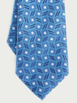 Corbatas|Corbatas<Alvaro Moreno CORBATA JACQUARD MF Azul Marino