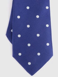 Corbatas|Corbatas<Alvaro Moreno CORBATA JACQUARD MF Azul Marino