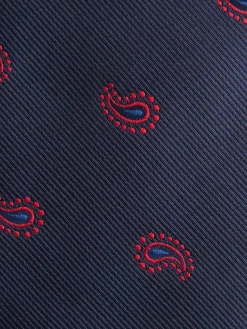 Corbatas|Corbatas<Alvaro Moreno CORBATA JACQUARD MF Azul Marino