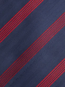 Corbatas|Corbatas<Alvaro Moreno CORBATA JACQUARD MF Azul Marino