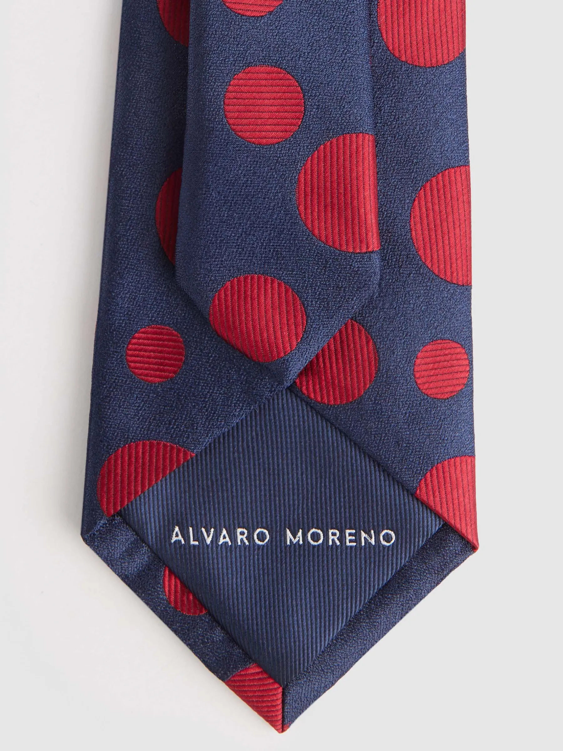 Corbatas|Corbatas<Alvaro Moreno CORBATA JACQUARD MF Azul Marino