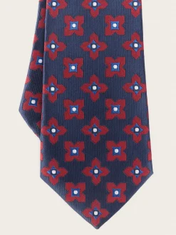 Corbatas|Corbatas<Alvaro Moreno CORBATA JACQUARD MF Azul Marino