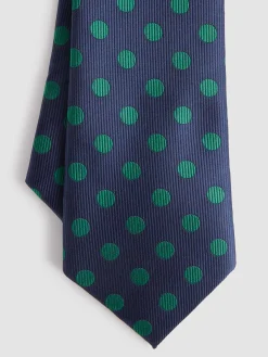 Corbatas|Corbatas<Alvaro Moreno CORBATA JACQUARD MF Azul Marino