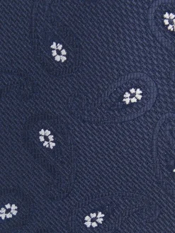 Corbatas|Corbatas<Alvaro Moreno CORBATA JACQUARD MF Azul Marino