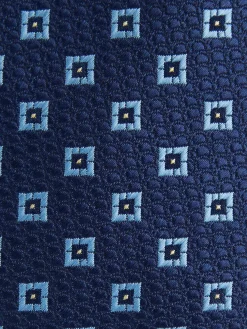 Corbatas|Corbatas<Alvaro Moreno CORBATA JACQUARD MF Azul Marino