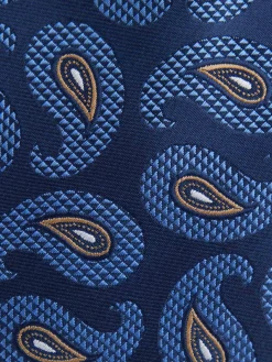 Corbatas|Corbatas<Alvaro Moreno CORBATA JACQUARD MF Azul Marino