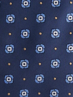 Corbatas|Corbatas<Alvaro Moreno CORBATA JACQUARD MF Azul Marino