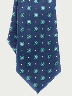 Corbatas|Corbatas<Alvaro Moreno CORBATA JACQUARD MF Azul Marino