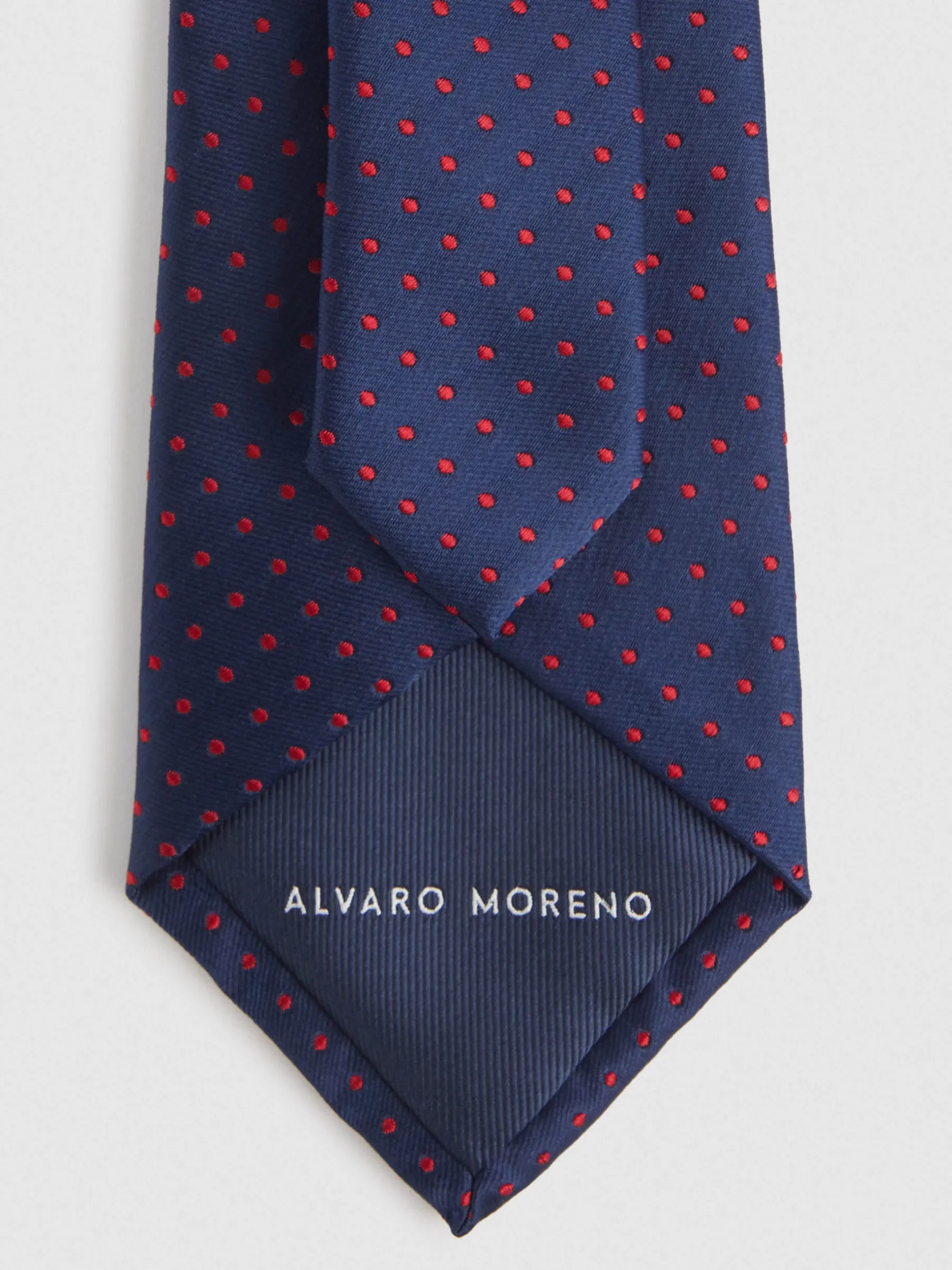 Corbatas|Corbatas<Alvaro Moreno CORBATA JACQUARD MF Azul Marino
