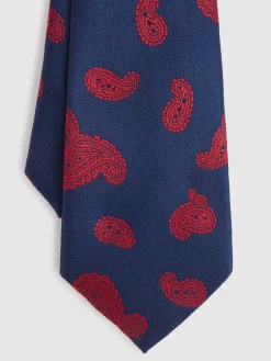 Corbatas|Corbatas<Alvaro Moreno CORBATA JACQUARD MF Azul Marino