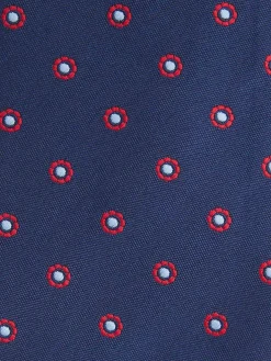 Corbatas|Corbatas<Alvaro Moreno CORBATA JACQUARD MF Azul Marino